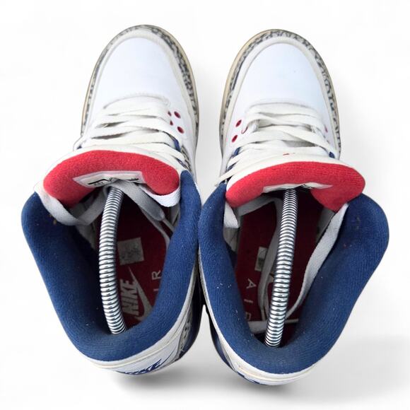 Nike Air Jordan 3 Retro OG BG True Blue 2016 6.5Y / Women's 8 - 854261-106 - Picture 7 of 9